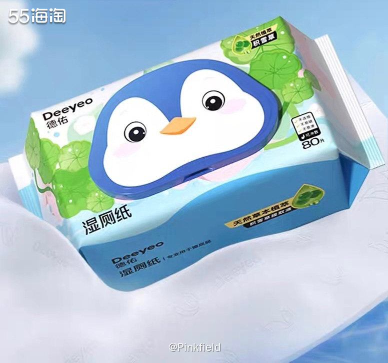 🎈又来买德祐湿厕纸了，这款积雪草每个月都会定时搞好多次活动