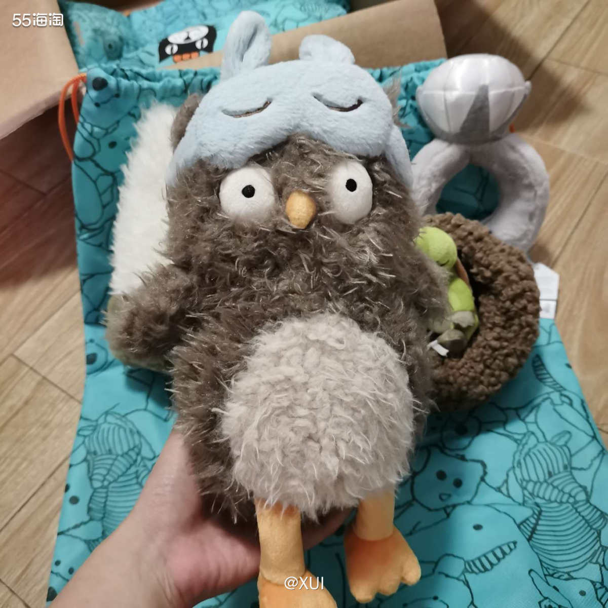 最近没怎么留意突然又到了一个包裹，这个包裹其实比TB包包还早