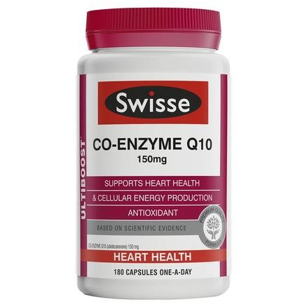 Swisse 150mg辅酶Q10胶囊 180粒