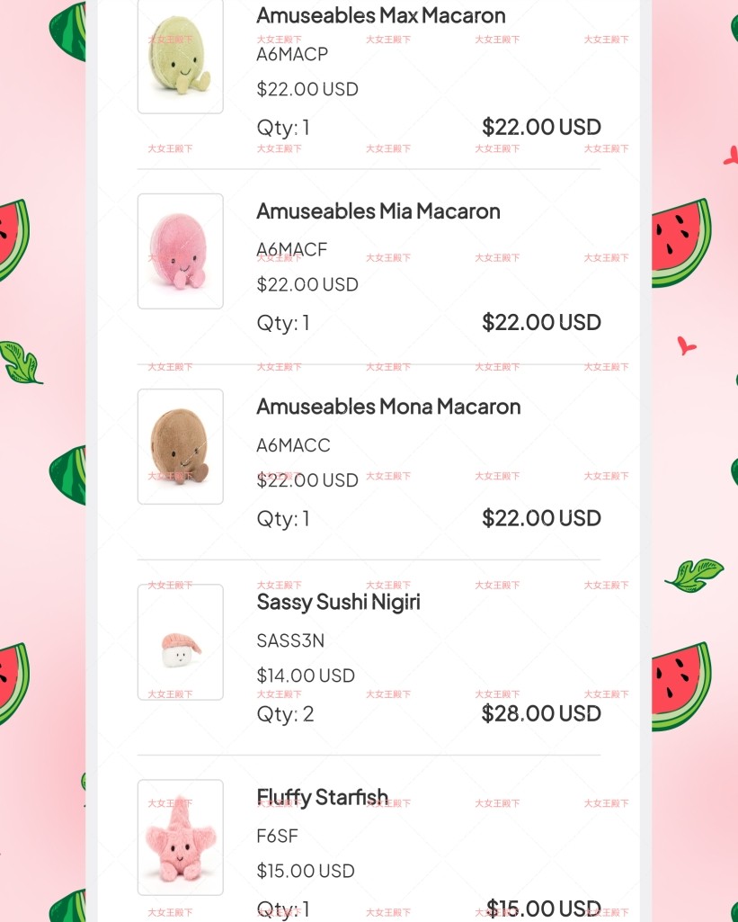 jellycat新出了马卡龙，三个颜色 这个之前就有的了，但
