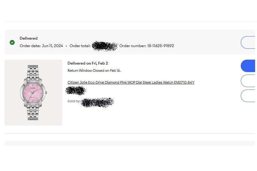 柔和粉嫩的贝母女表ebay+59到货分享 这款极具女性特色的