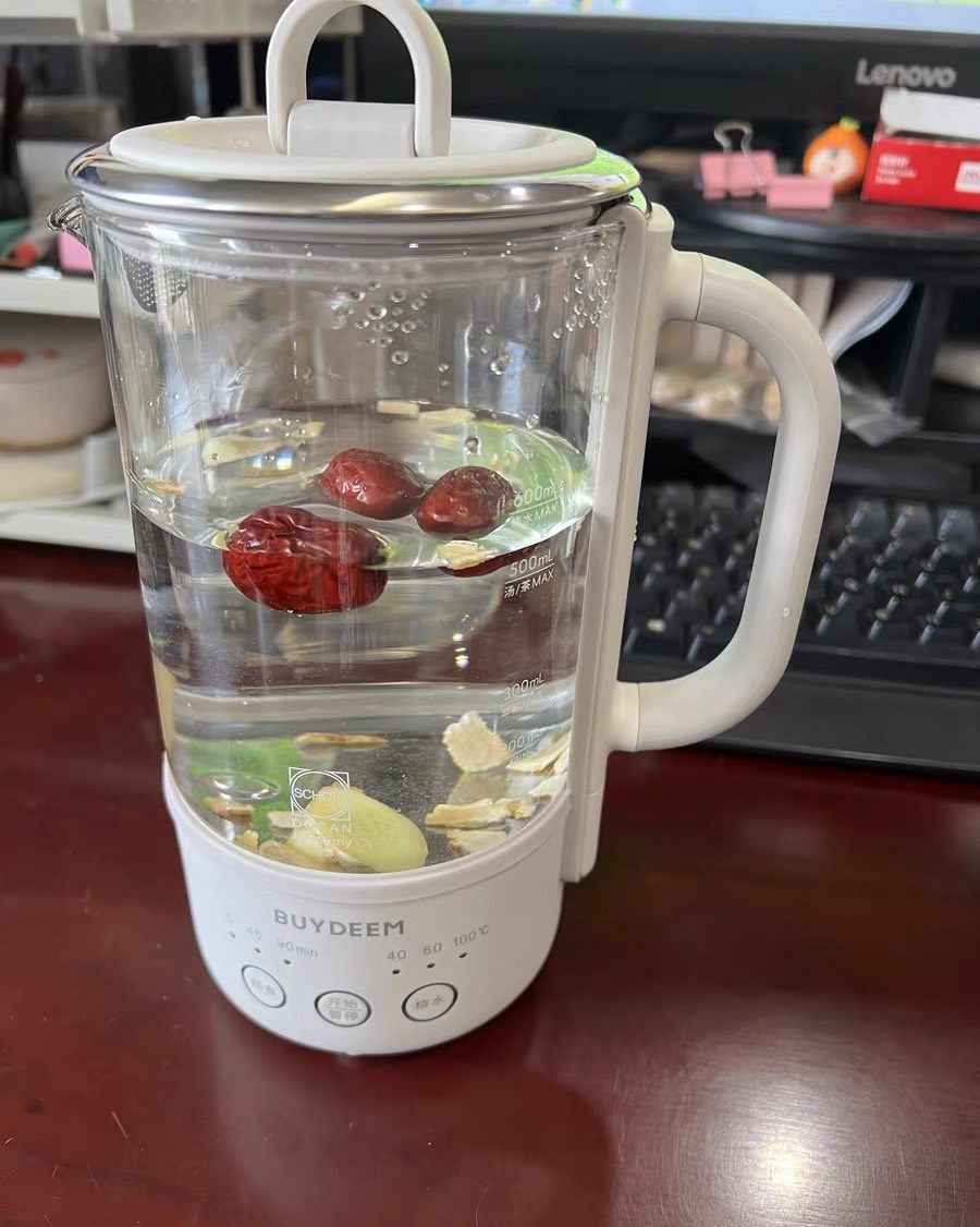 🍵为了方便喝茶，我特地买了一个北鼎的壶放在办公室里，想喝点