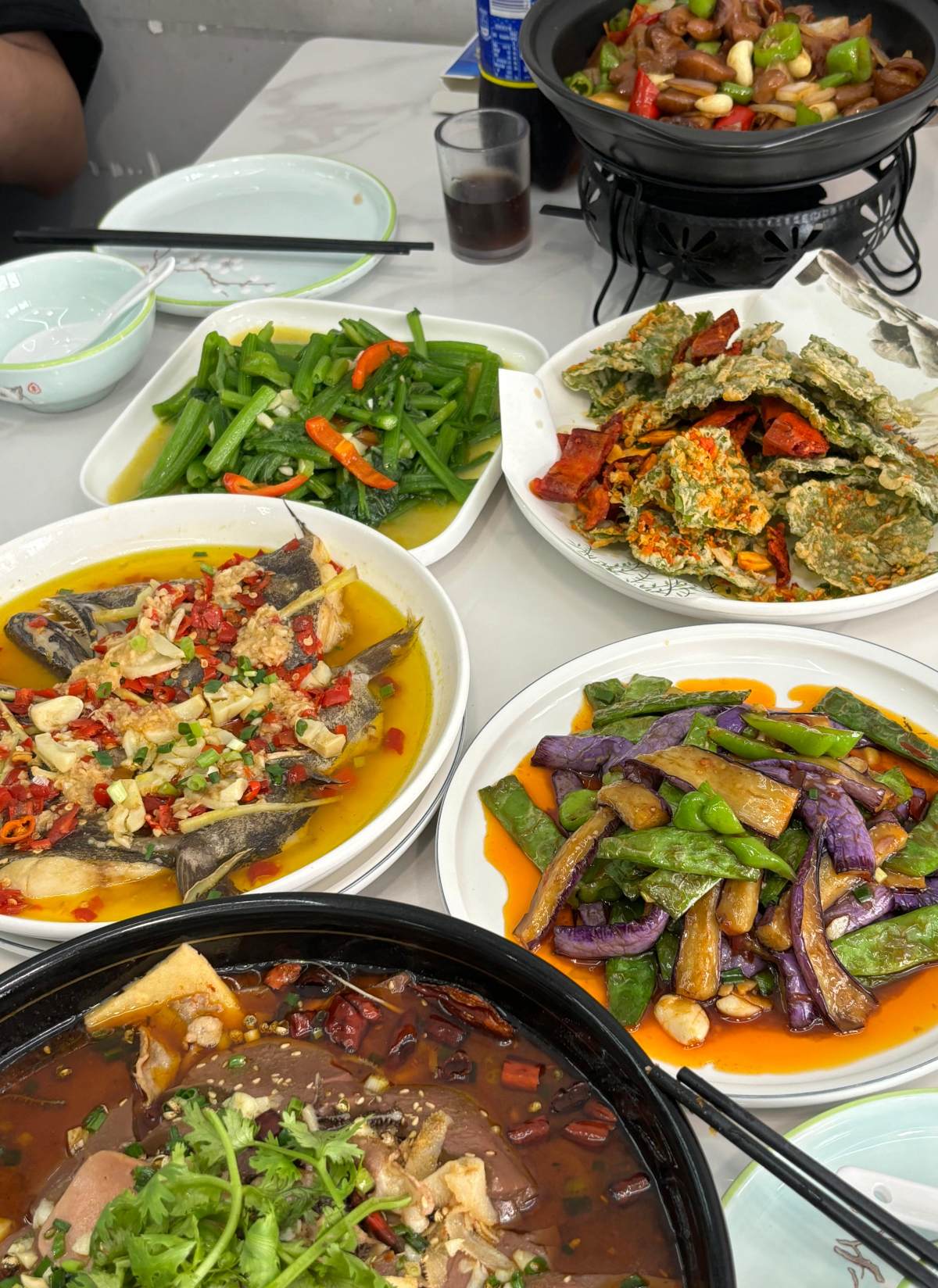 这是离开安吉的最后一餐~这家是做了点攻略的，没有选择网红店，