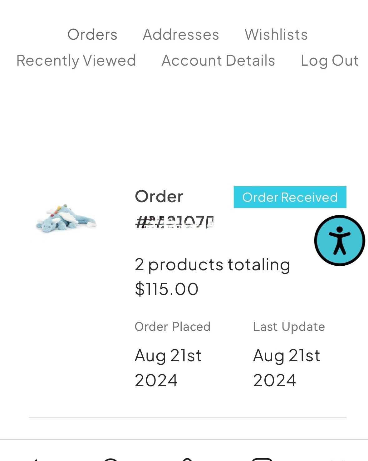✅下单网站：jellycat美国官网  ✅下单产品：25美元