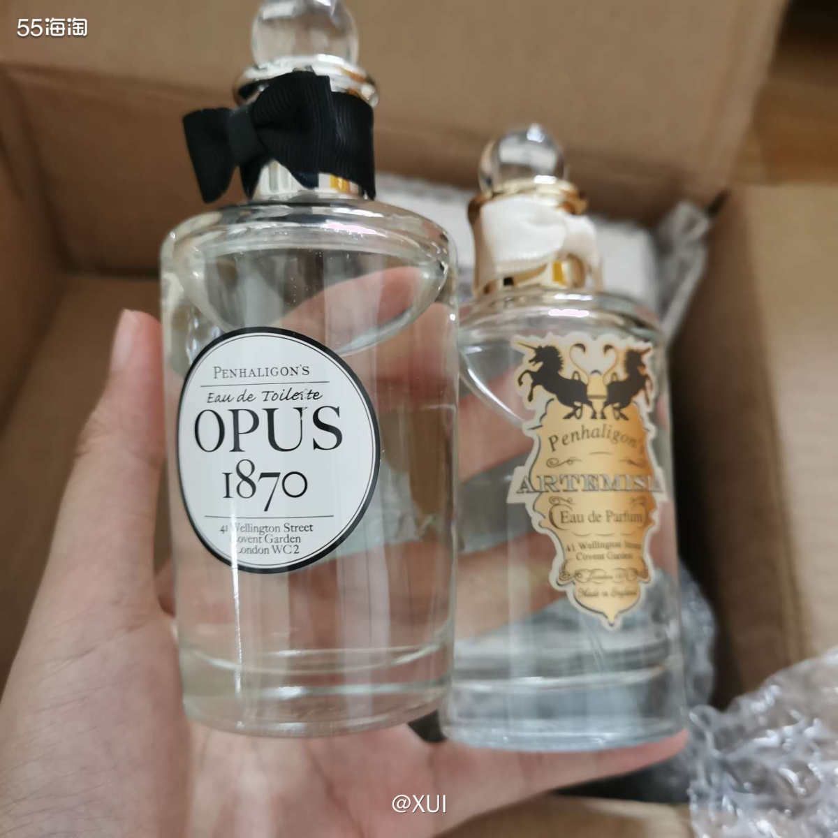 因为大部分转运对香水的运输都比较严格，买这单香水的时候我就在