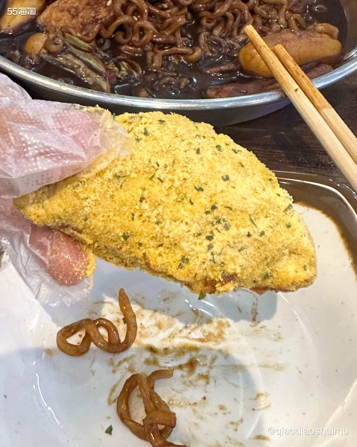 八月初新发现了一家地道韩国炸鸡店不是嘛，结果过了几周又馋了，