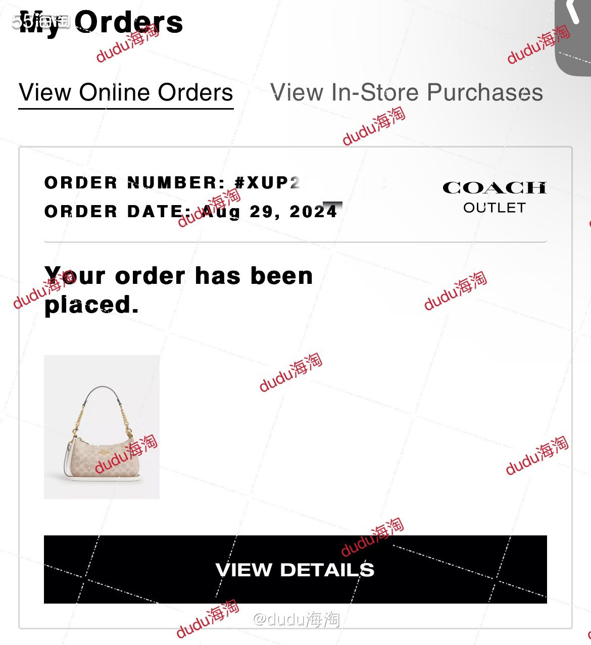 🍭下单网站：Coach Outlet美国官网 🍭下单时间