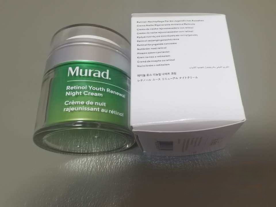 🌸murad慕拉得视黄醇A醇晚霜50ml，批号T3J1，有