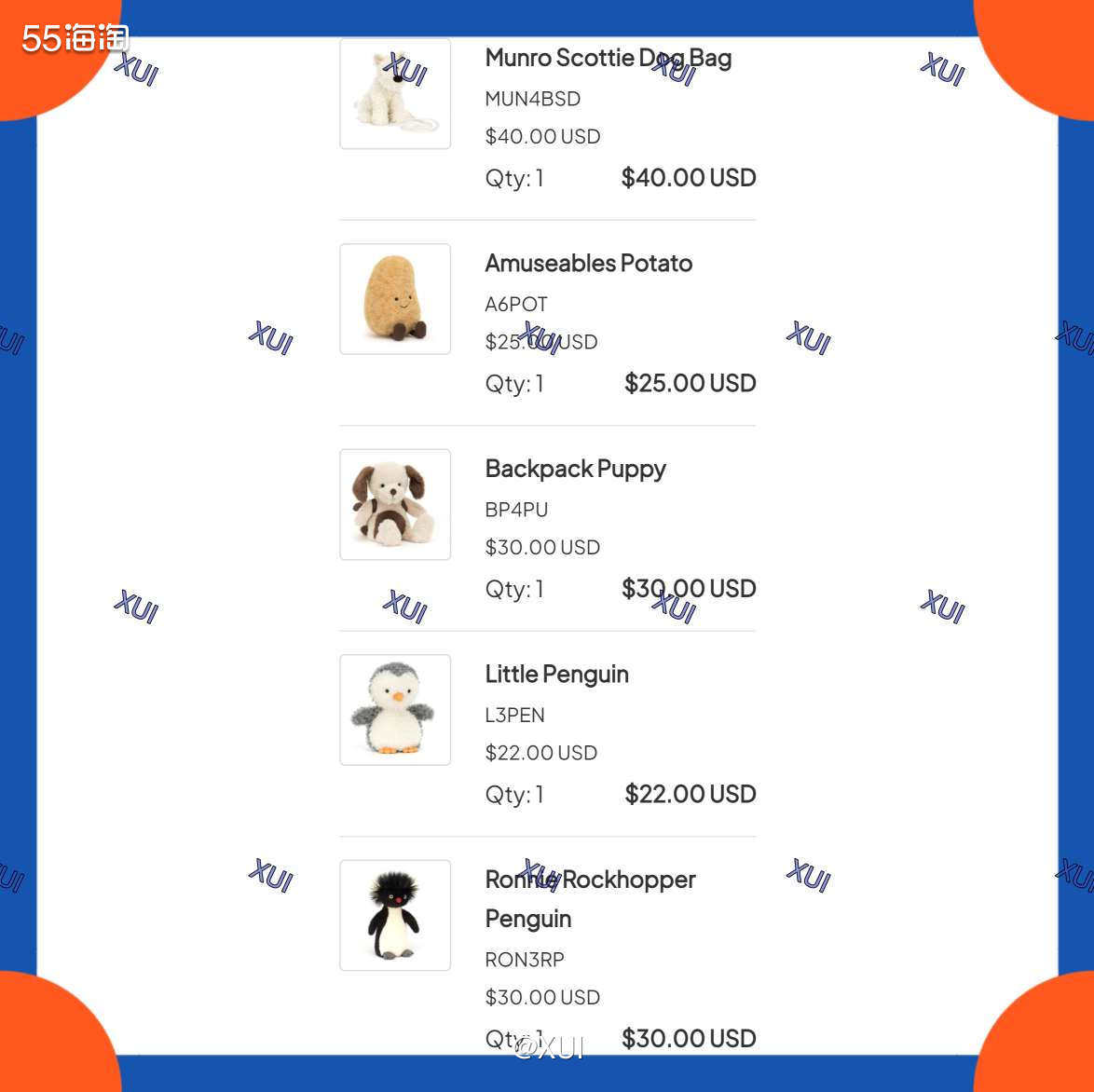 第二单继续补货爆品，相比腊肠狗包包更喜欢西高地包包所以再下了