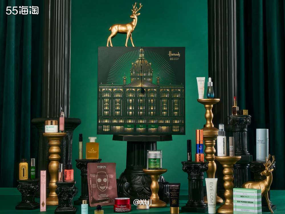 这才九月份没想到各大百货商家就已经在开始宣传圣诞日历了，今年