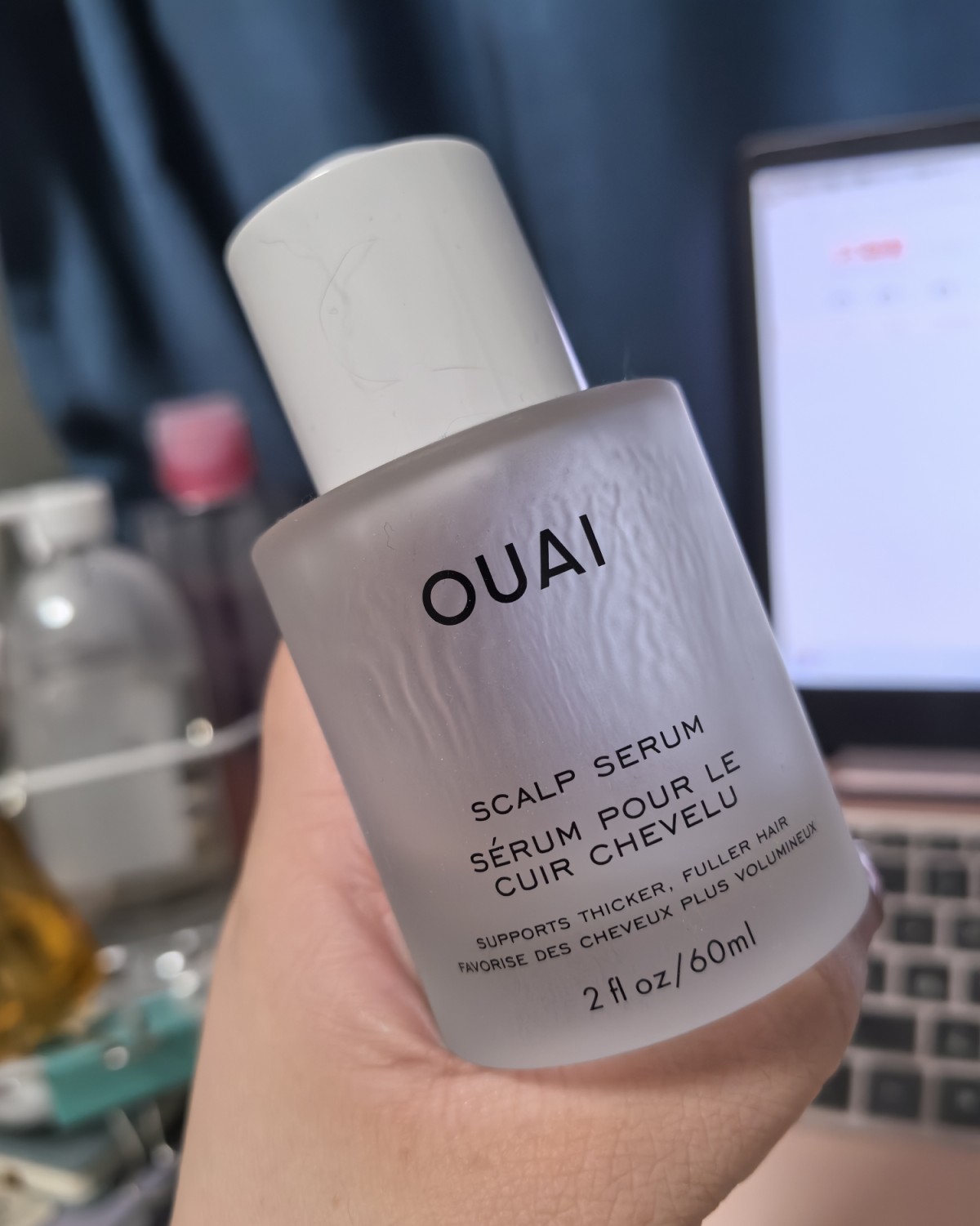 我是细软法质，自然而然的发量少 ouai这个精华我以前一直没
