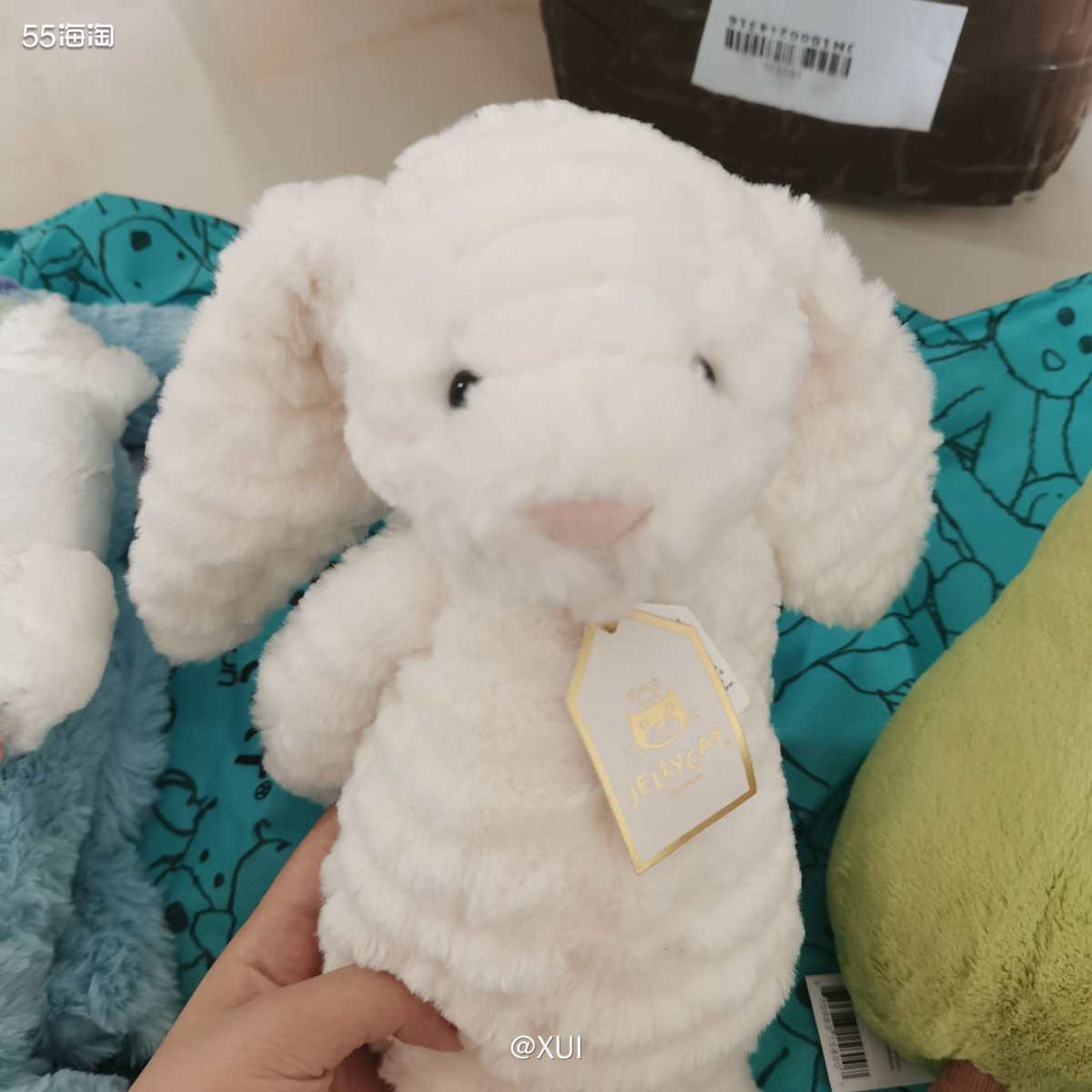 因为中间jellycat官网改版，下单过去集美老是砍单🤣所