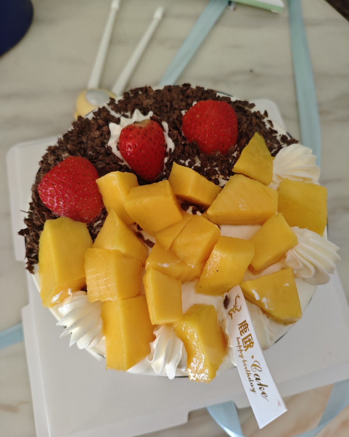 昨天做梦梦到在做蛋糕，今天醒来就特别想点个蛋糕…  ✨直接在