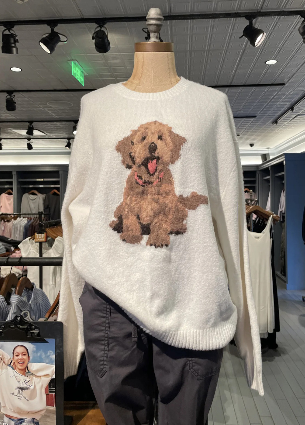 秋季新品小狗毛衣，又是一个妥妥的断货款，美国官网没啥折扣，强