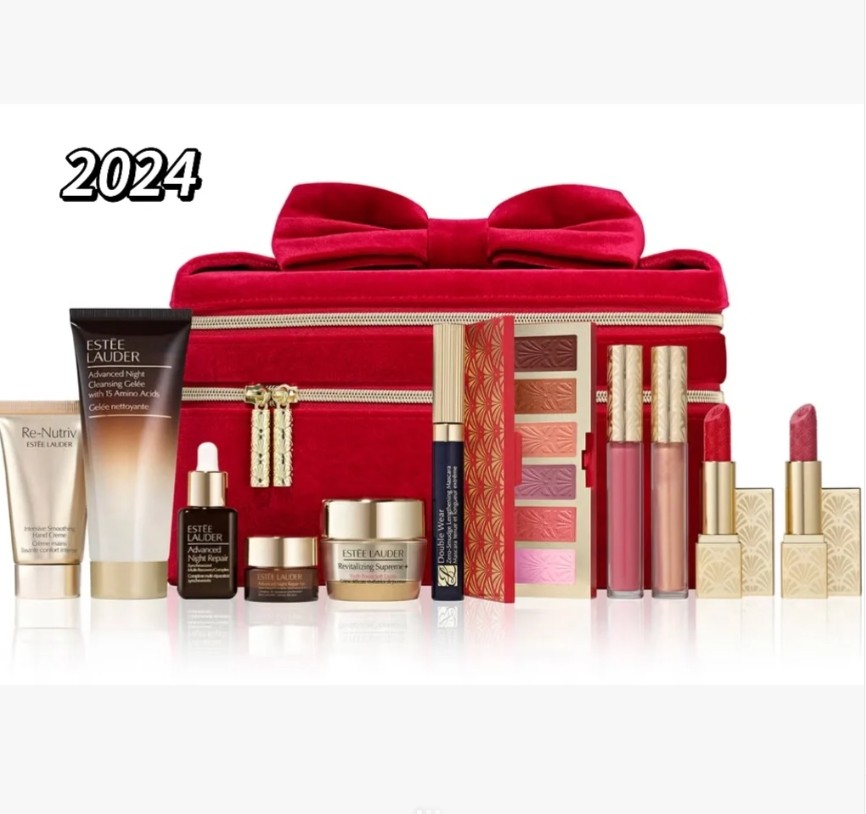 兰蔻和雅诗兰黛2024年的圣诞换购大礼盒都已经公布内容啦，前
