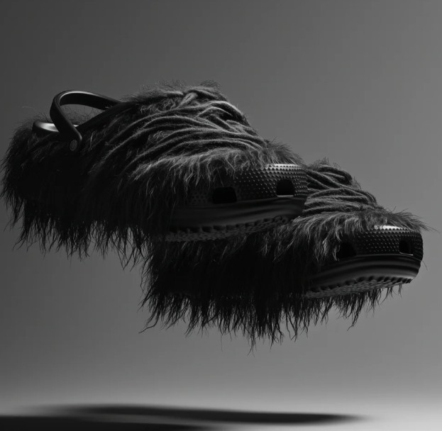 Crocs这段时间出的联名还不少，前有玩具总动员，后有Hel