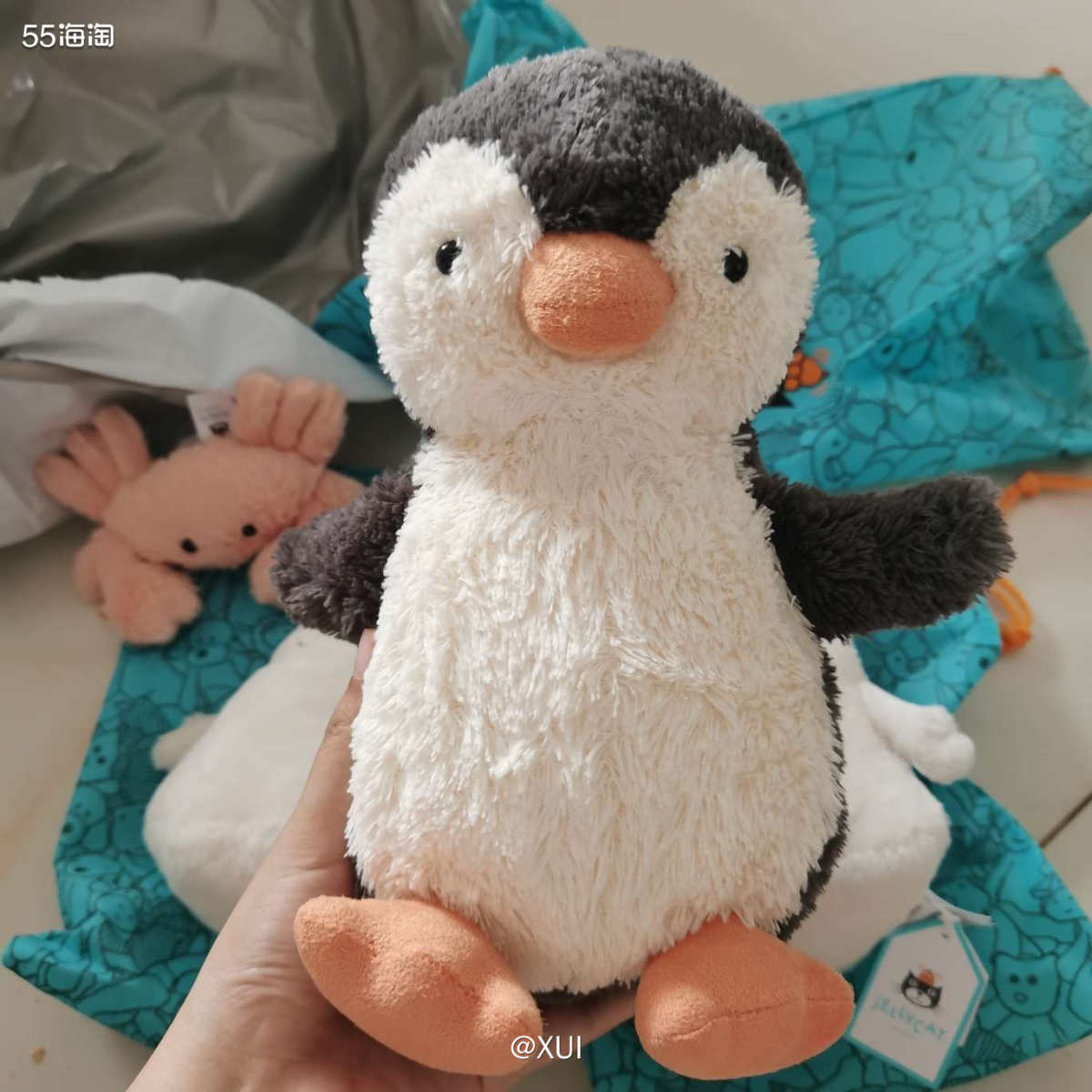 jellycat这个万圣节阿飘去年的货很少，这次看到上新就赶