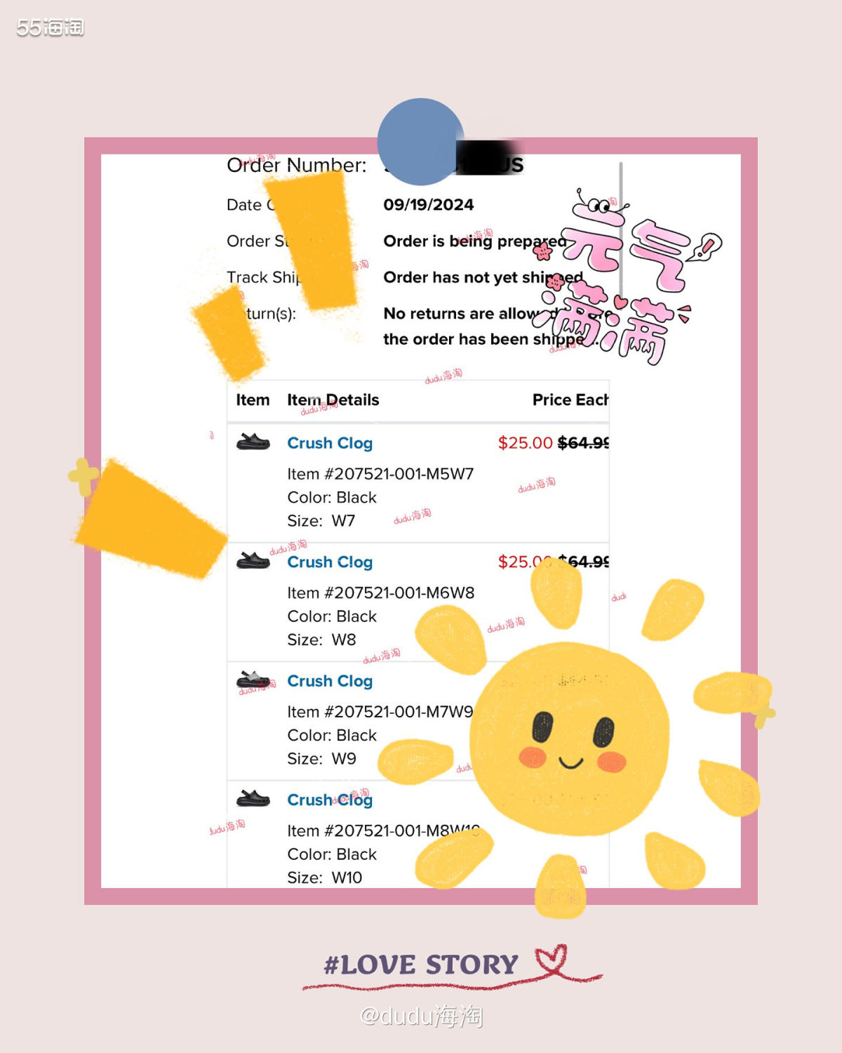 🍭下单网站：Crocs美国官网 🍭下单时间：2024.0