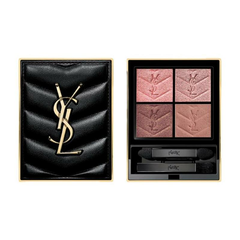 Yves Saint laurent 圣罗兰 黑色皮革四色眼影盘 5g 400-Babylone Roses