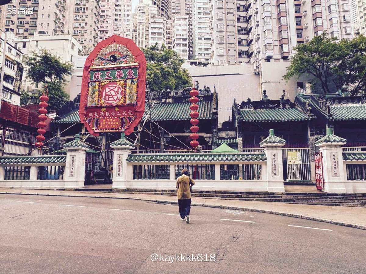 Citywalk打卡中环的文武庙，港人都非常传统，信奉都会拜