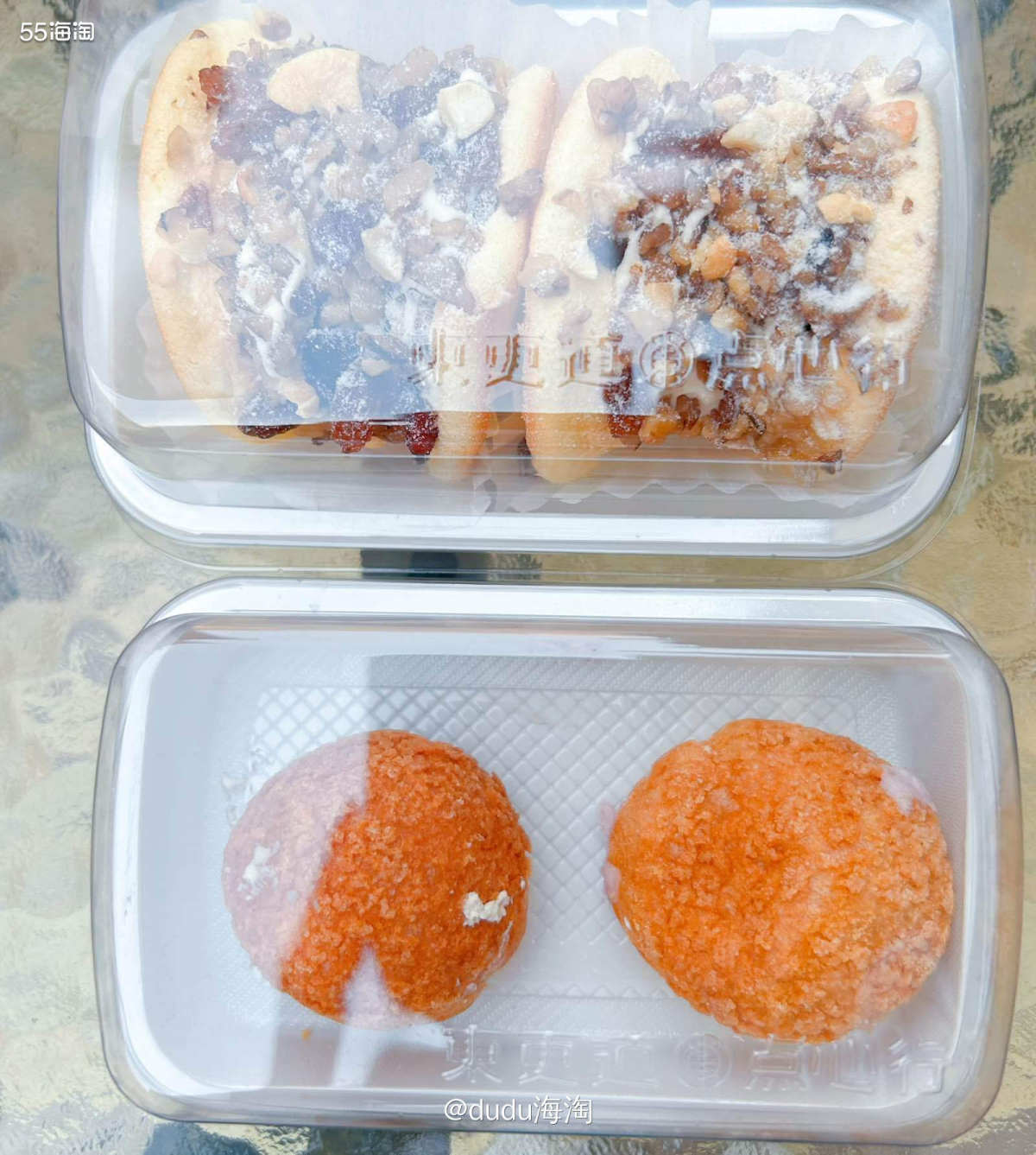 🌿这是前天下午喝的茶百道和东更道糕点了，因为娃又在快乐城堡