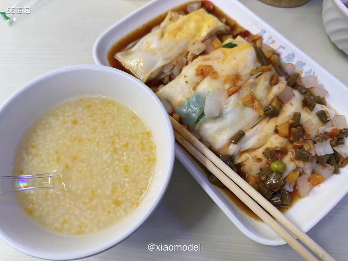 😀这是上个月从香港出差后过到深圳吃的早餐，消费降到了个位数