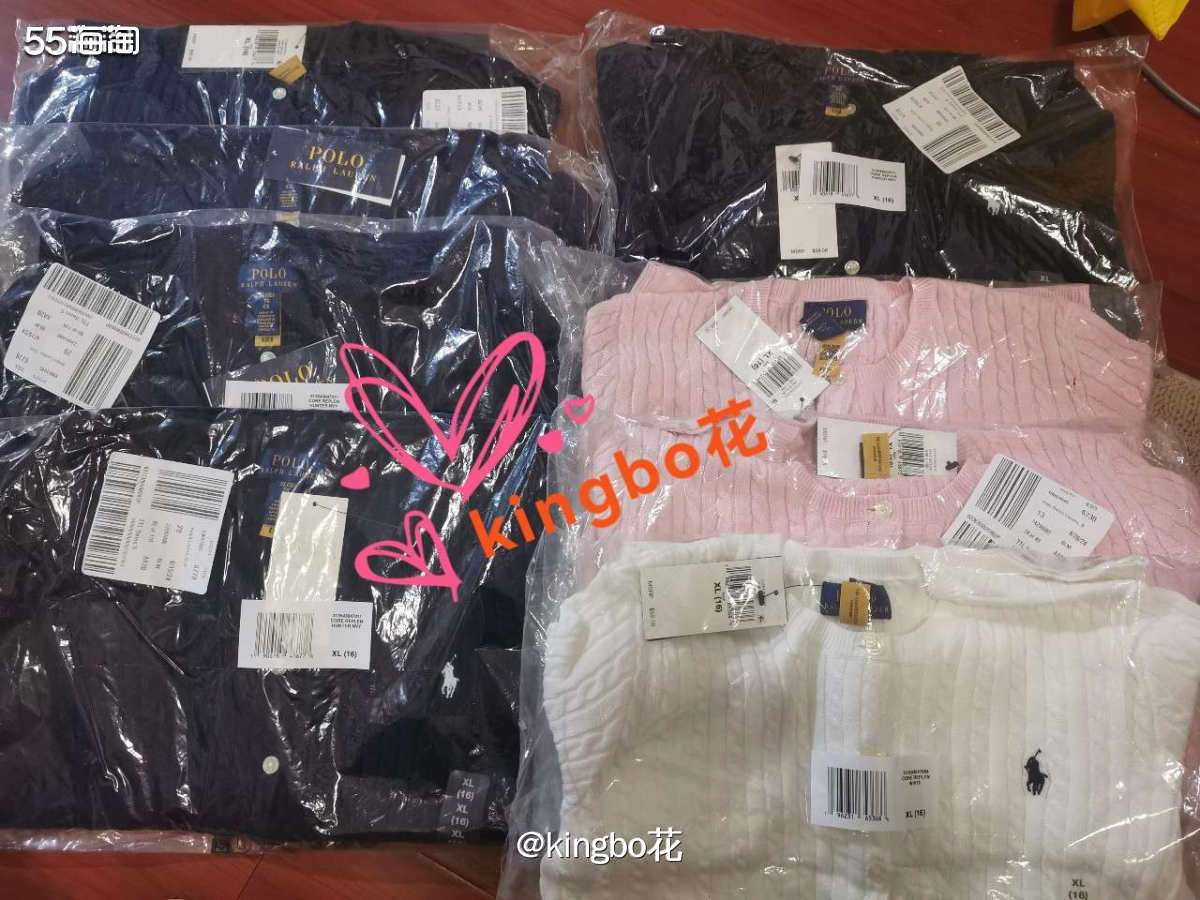 Ralph Lauren针织衫，儿童款大码好价！  颜色：有