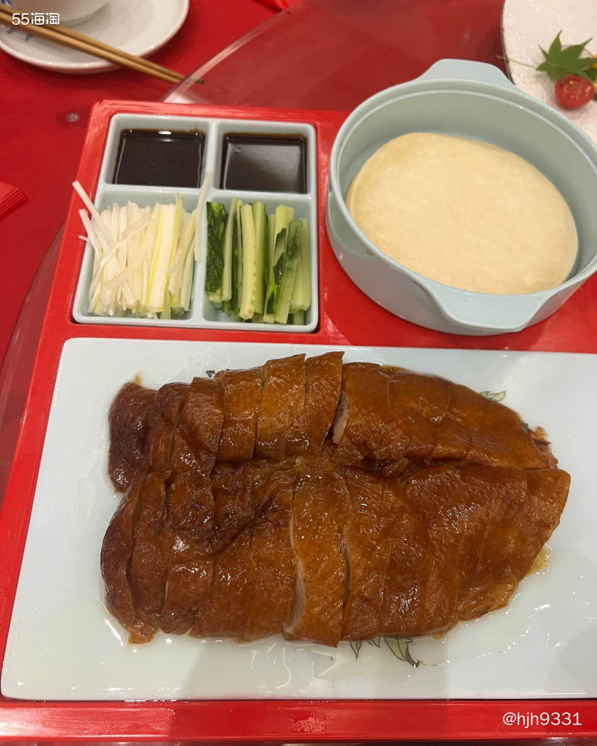 ✨刚好家里有点事，然后在长假请亲戚朋友吃饭，菜都是公公去订的