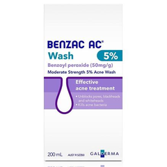 Benzac 5%温和控油去痘洗面奶 200ml