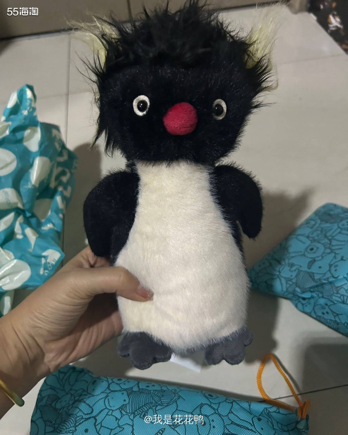 ✅购买网站:Jellycat官网  ✅购买产品:炸毛企鹅，可