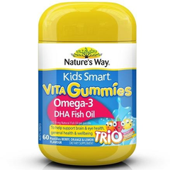 Nature's Way 佳思敏 Omega-3儿童鱼油咀嚼软糖 60粒