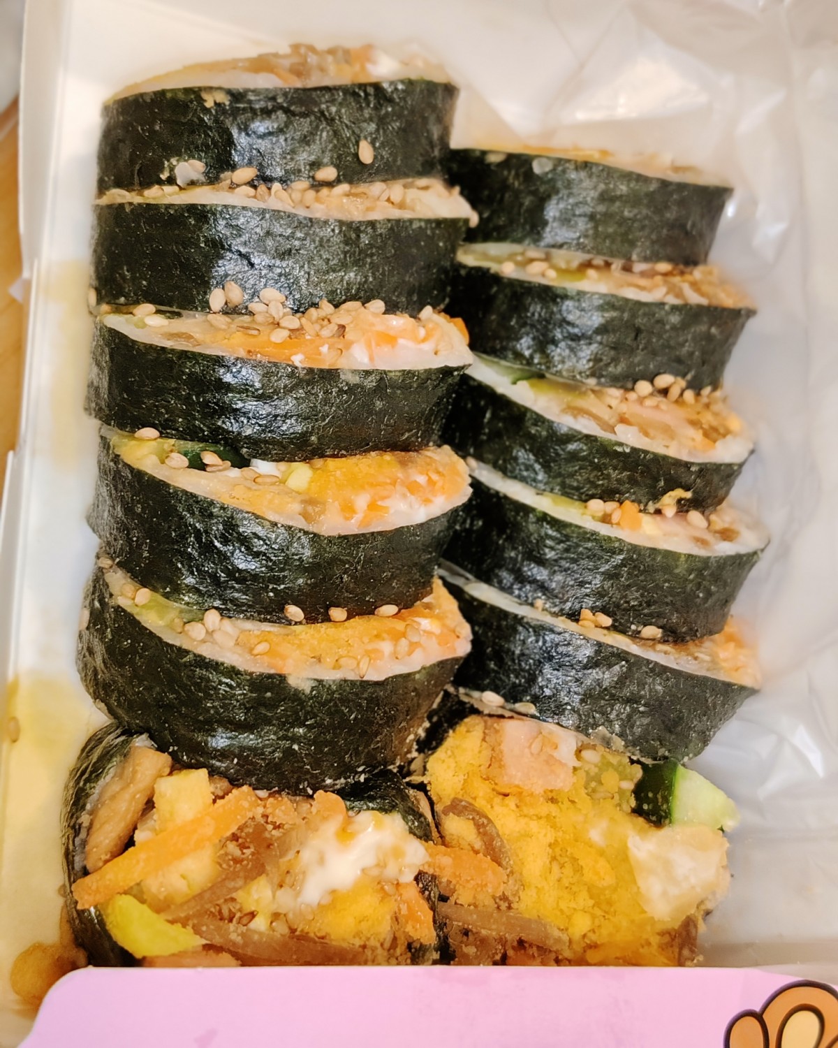 又是不知道吃啥的一天，朋友说她有火鸡面，但是两人吃不够，于是