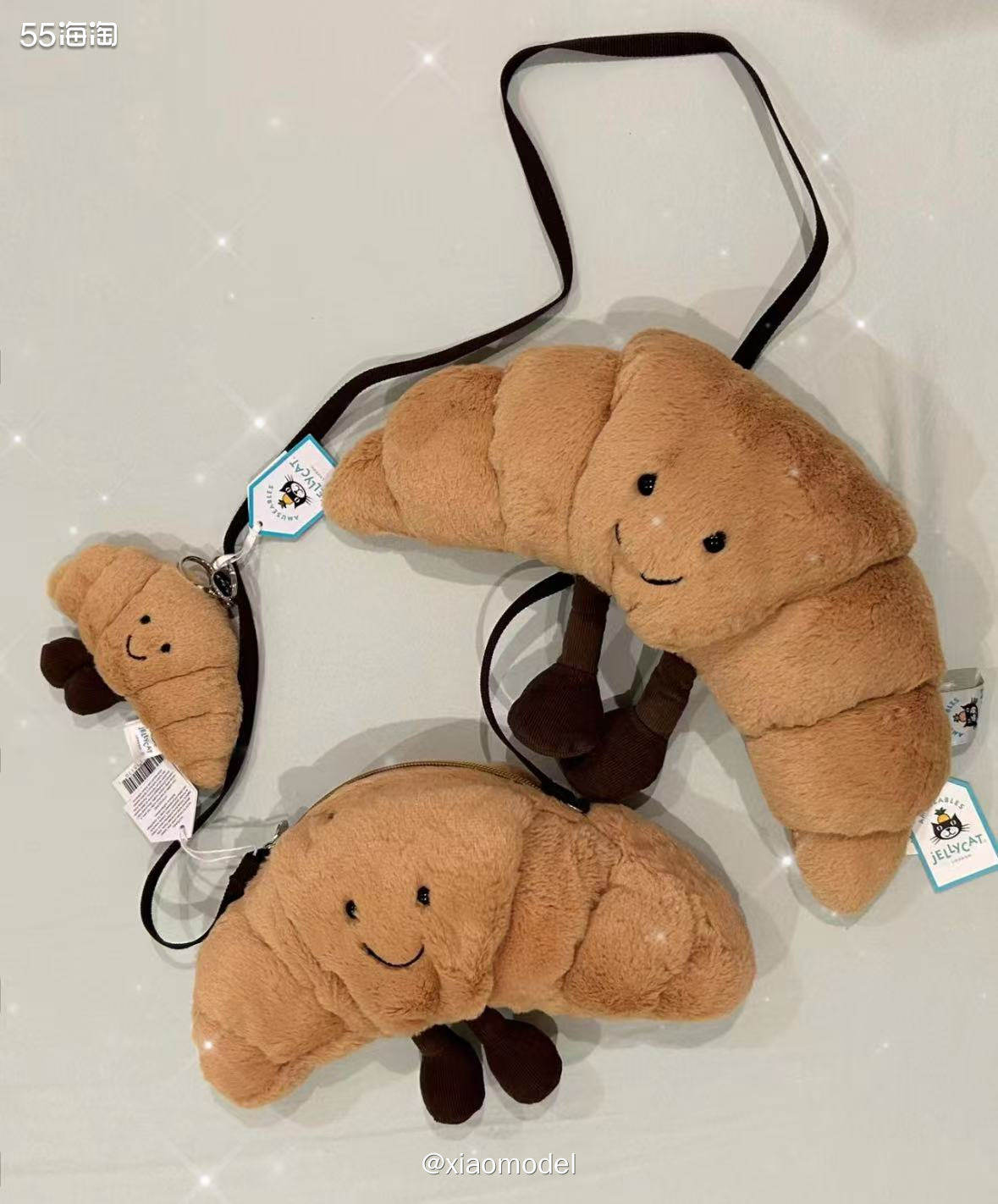 😀  ✅下单网站:美国jellycat ✅订单物品：牛角包