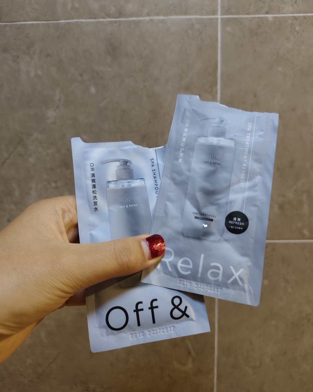使用产品:off relax洗发水护发素 ✨购买网站:淘宝 