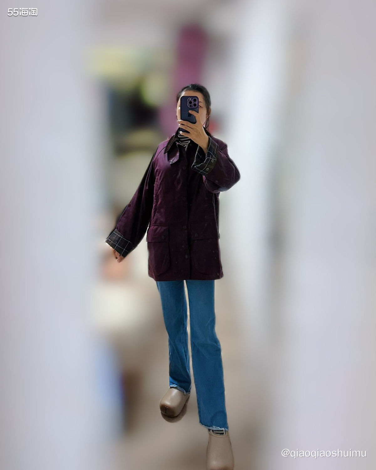 自从买了几顶barbour 的帽子，就挺想试试他家外套的。他