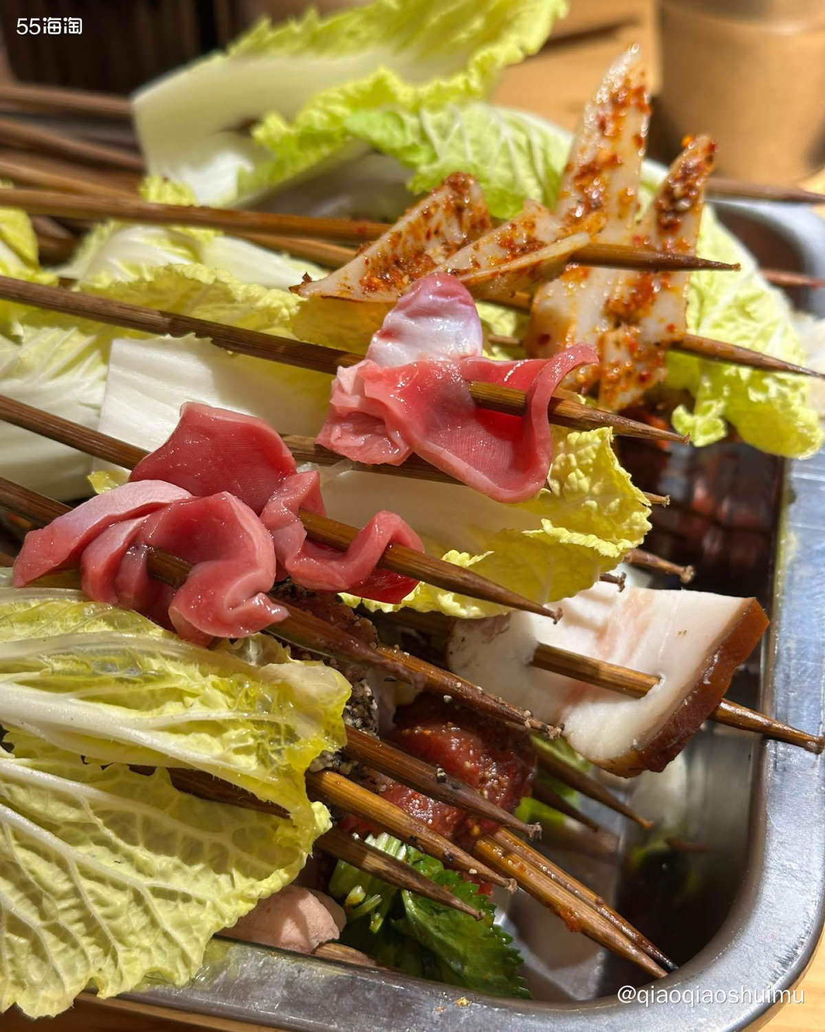 家门口新开的一家重庆串串店，今天去尝了尝，还不错呢～ 点了1