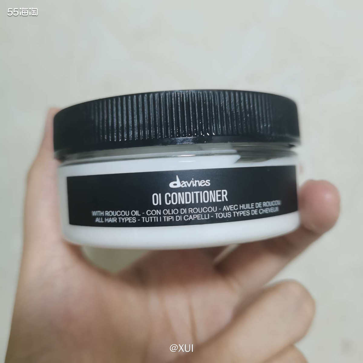 去年tb买的大卫尼斯洗发水送了两个发膜一直没用，正好最近拆出