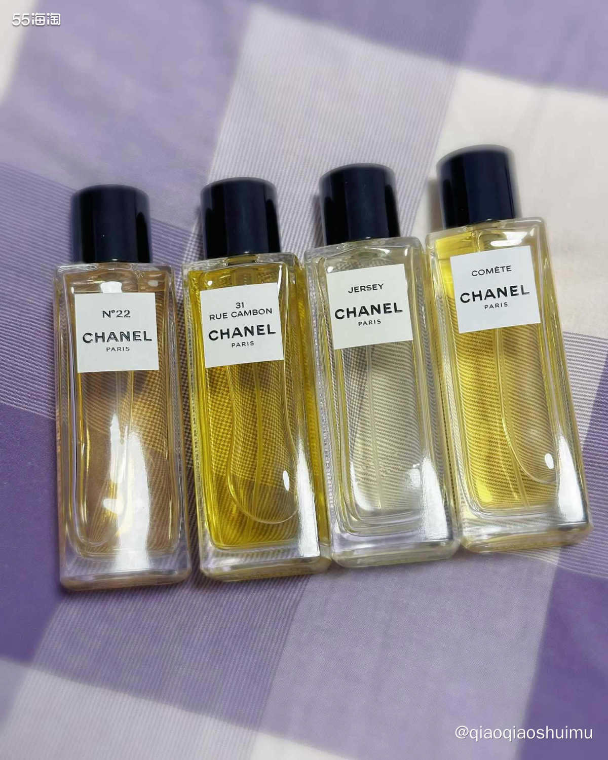 去年先是入了一整套珍藏系列Q香，一个个试下来有好多喜欢的，入