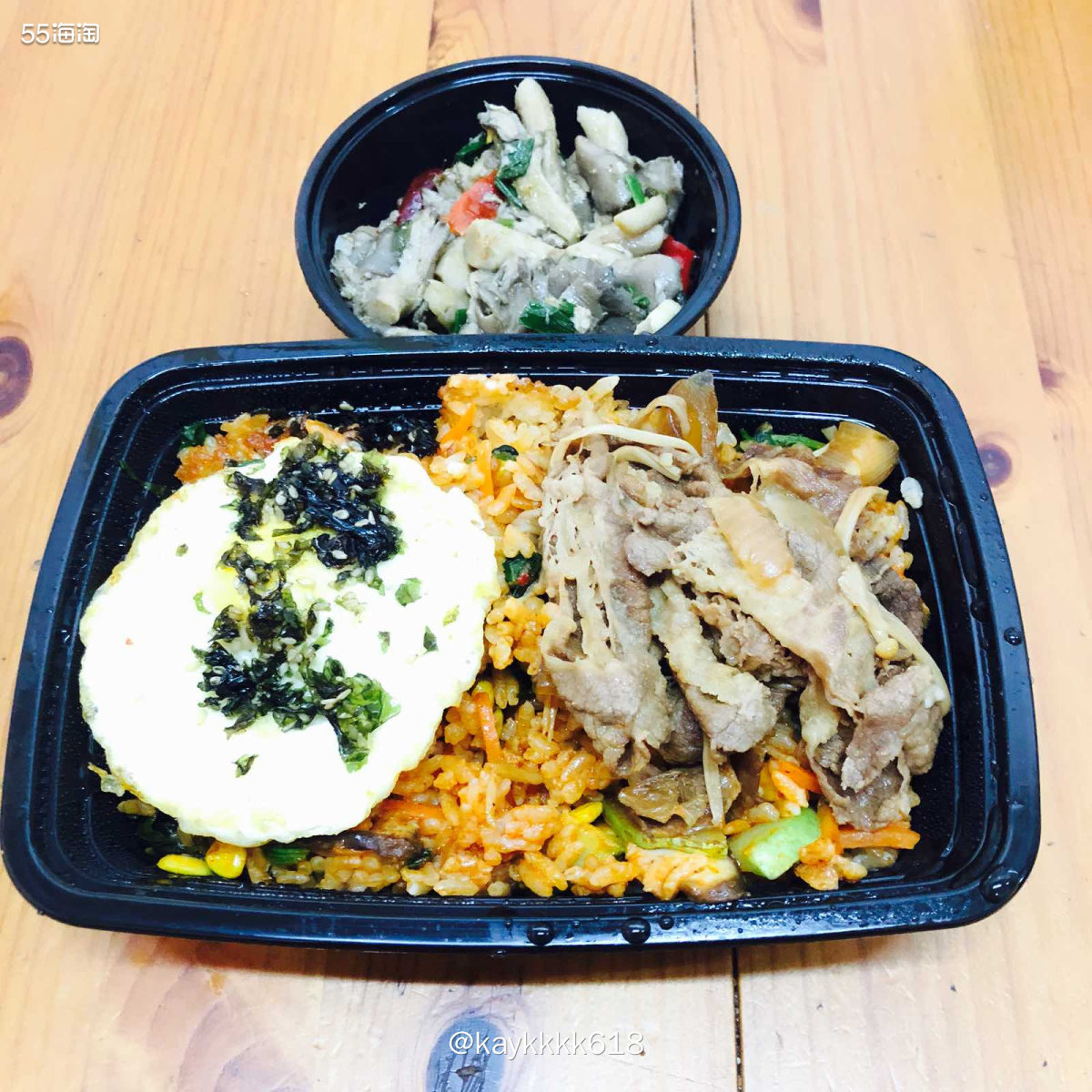 打工人早上来不及所以一般中午就叫的外卖，昨天点了一家老店拌饭