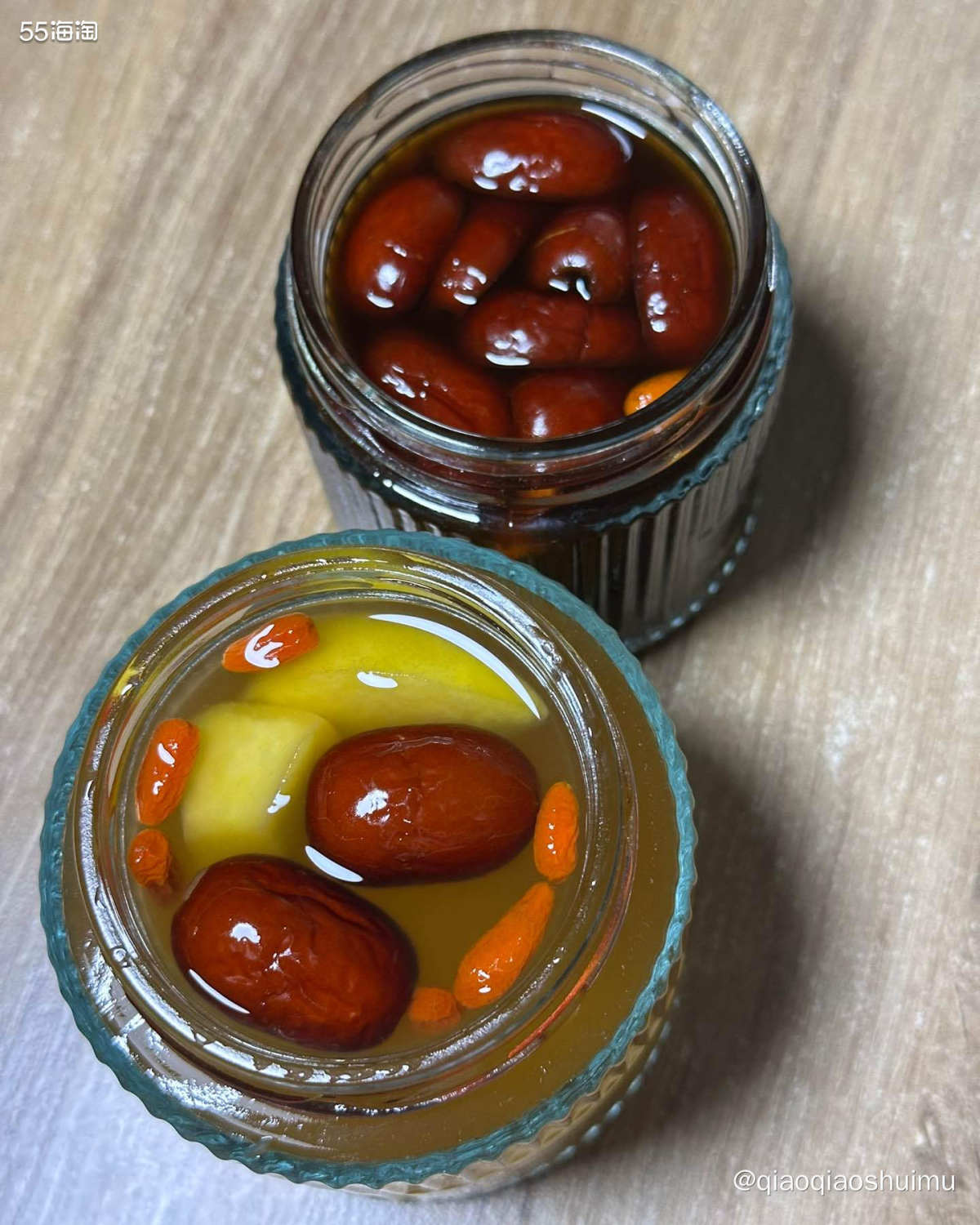 前几天晚上给儿子点梨水，顺便给自己点了红枣水。感觉发现了宝藏