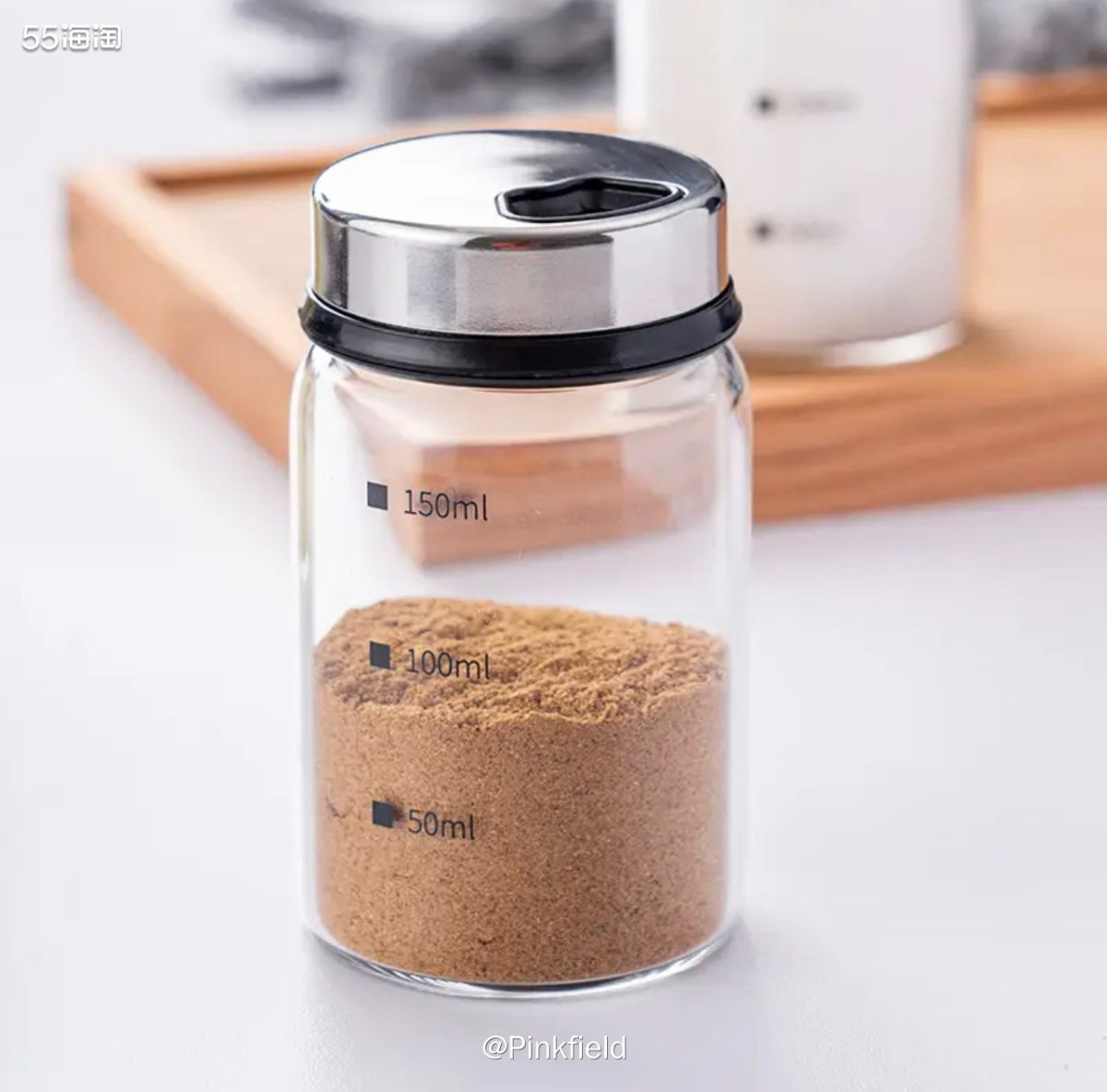 🫙这是前阵子在京东下单的玻璃调料瓶，厨房用品少不了瓶瓶罐罐