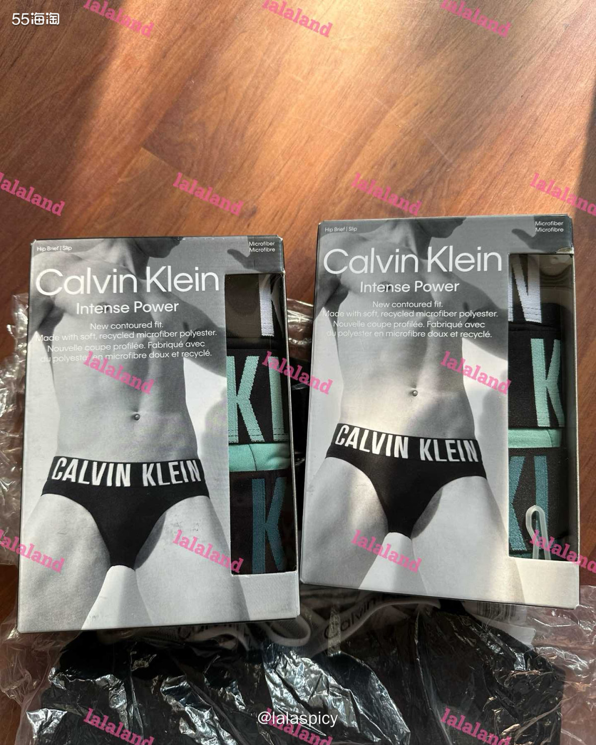 新到🇺🇸CK ✅男生风暴引力带三角内裤 绿色L码NB36