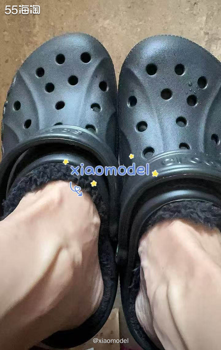 😀上个月美国croc官网2双50刀活动，买了3单共12双洞