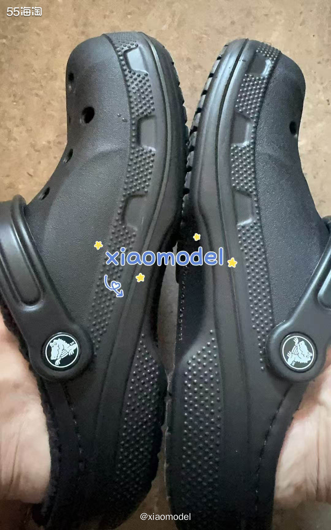 😀上个月美国croc官网2双50刀活动，买了3单共12双洞