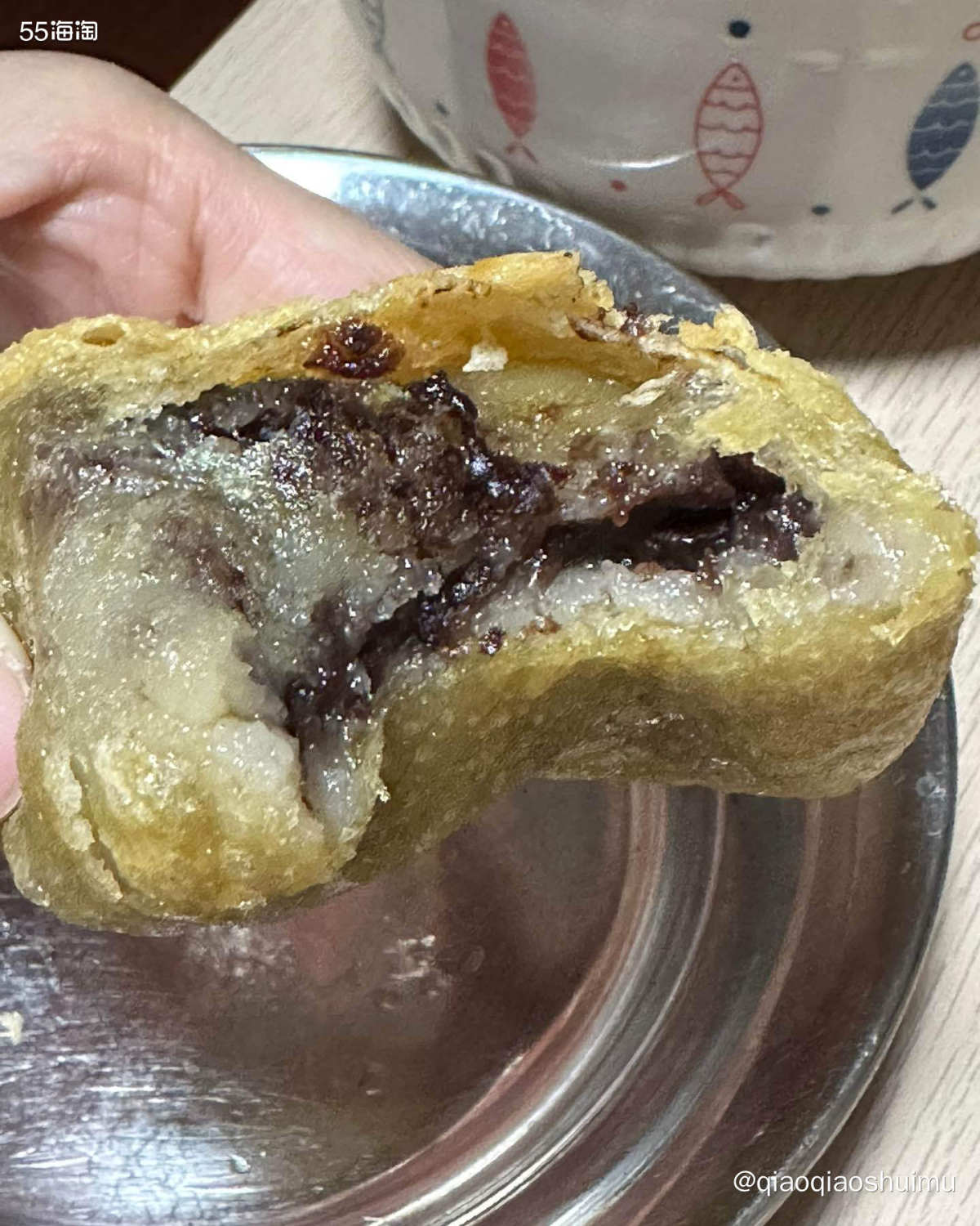 昨天家属晚上有饭局，我带娃去老妈那里蹭饭。 孩子最近一直咳嗽