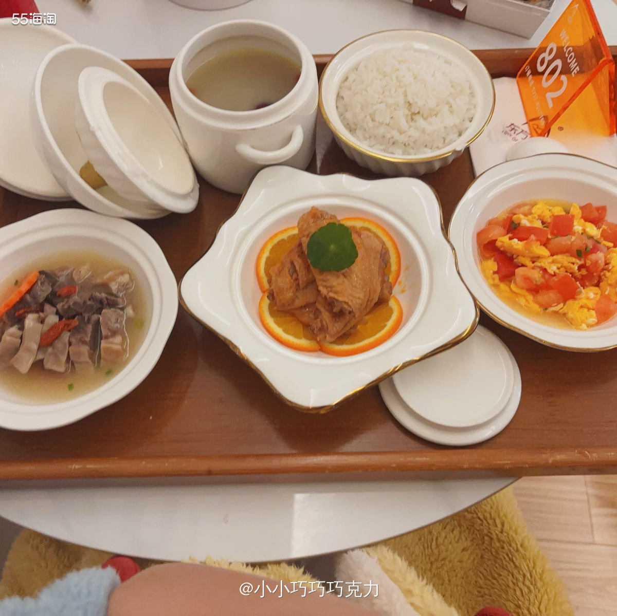 又来分享美食啦，月子餐也没什么好吃的，几乎都没什么很大的味道