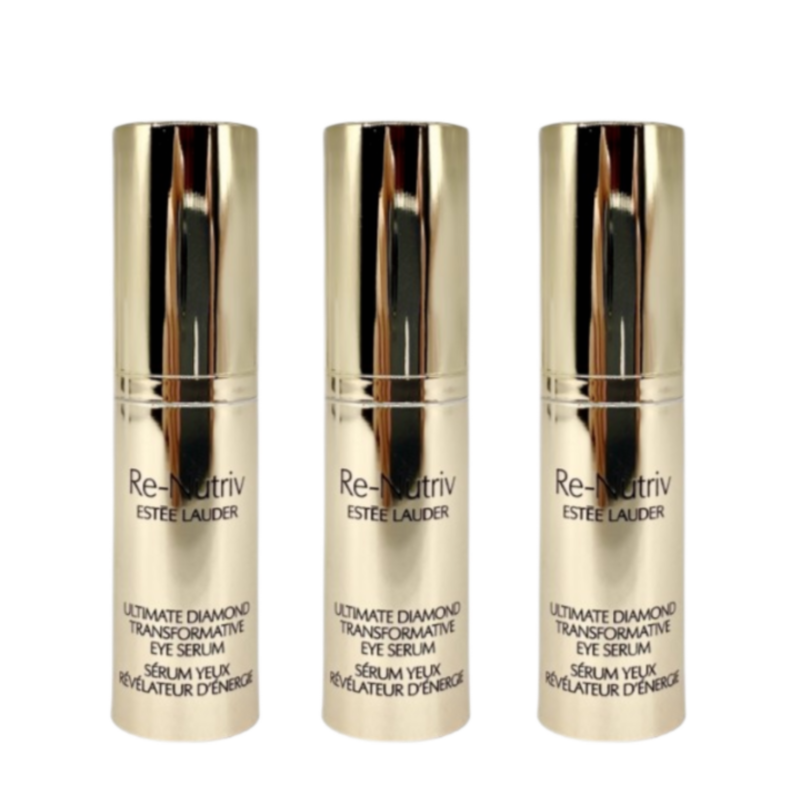 【3件包邮装】Estée Lauder 雅诗兰黛 白金黑钻黑松露眼部精华中小样 5ml*3