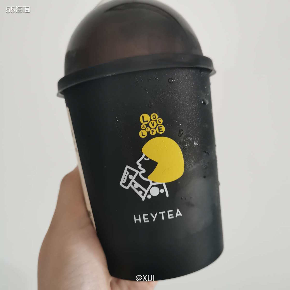 前两天去看电影，又想要喝喜茶的三倍厚抹了，这两个月喝了三四杯
