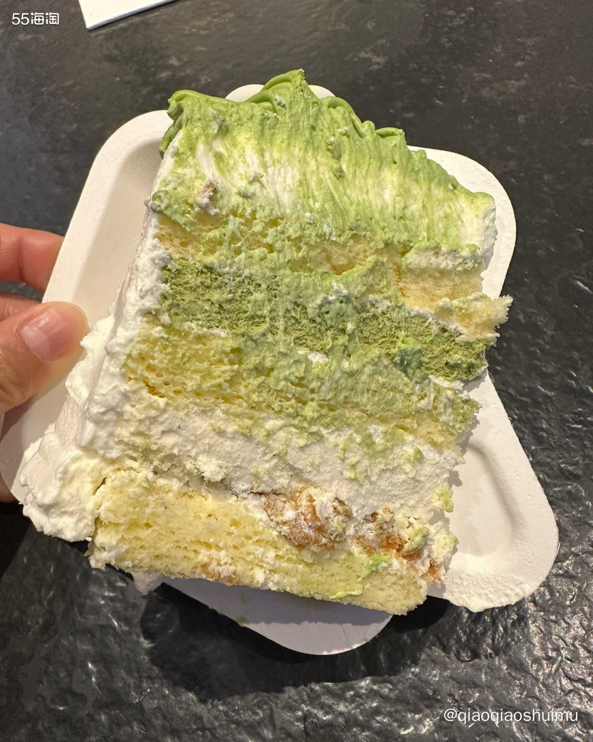 上周上上周都吃了生日蛋糕，哈哈～ 都是好利来，谁叫我有卡呢…