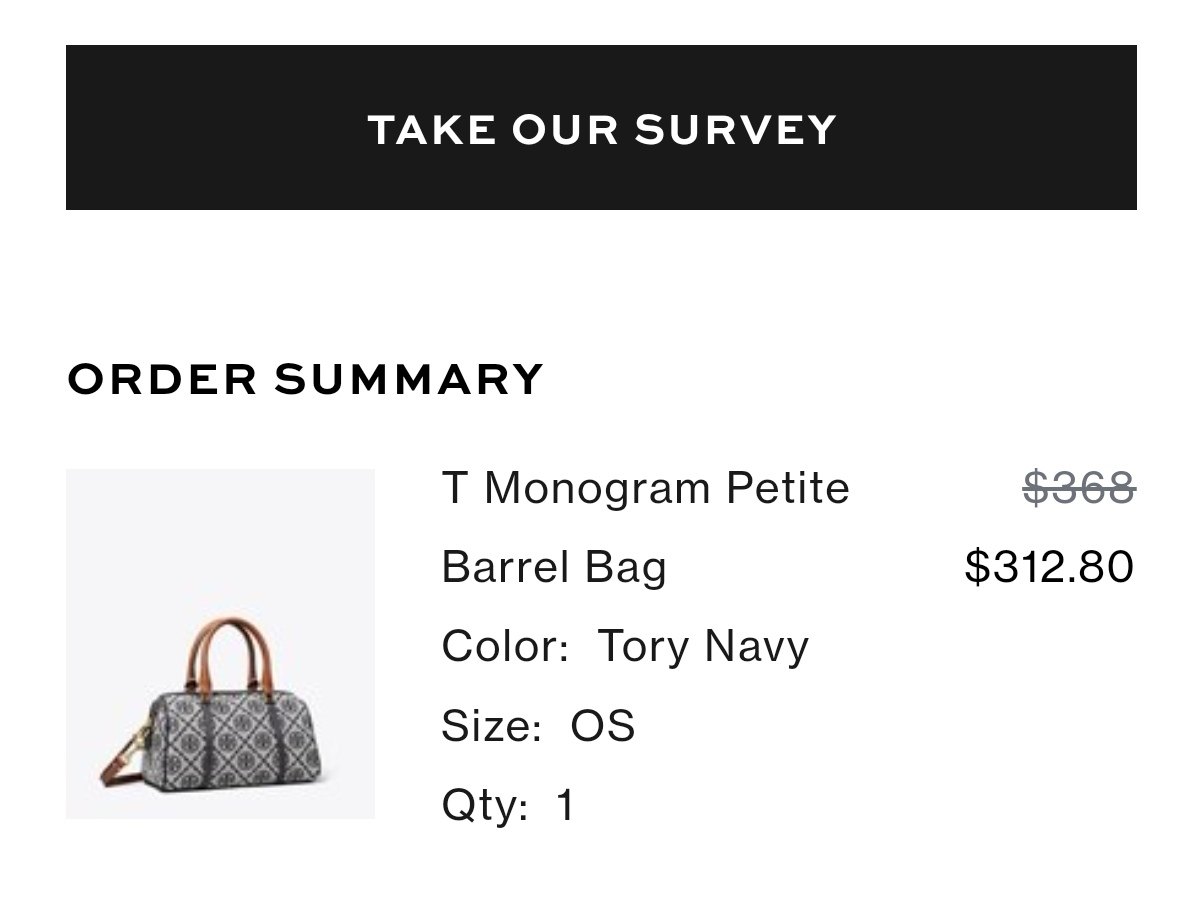 ✅下单网站：Tory Burch美国官网  ✅价格：368美